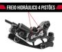 Imagem de Par Freio A Disco Hidráulico Veloforce 4 Pistoes Mtb Bike