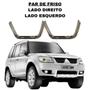 Imagem de Par Friso Grade Dianteira Pajero Tr4 09 Em Diante Lado