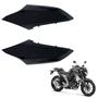 Imagem de Par Guia Ar Aba Tanque Superior Fazer 250 Fz25 Preta 2018 2019 2020 2021 2022 2023 2024 2025
