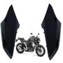 Imagem de Par Guia Ar Aba Tanque Superior Fazer 250 Fz25 Preta 2018 2019 2020 2021 2022 2023 2024 2025