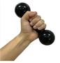 Imagem de Par Halter Peso Academia Treino Musculação Emborrachado 1kg
