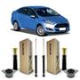 Imagem de Par Kit Amortecedor Monroe Coxim Suspensão Traseira Ford New Fiesta Sedan 2011 2012 2013 2014 2015 2016 2017 2018 2019