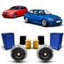 Imagem de Par Kit Coxim Batedor Batente Coifa Suporte Reparo Amortecedor Dianteiro BMW 325i E90 2006 2007 2008 2009 2010 2011 2012