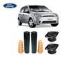 Imagem de Par Kit Coxim Batente Coifa Amortecedor Traseiro Ford Fiesta Supercharger 1.0 / 1.6 2002 / 2014 Envio Imediato