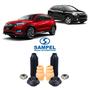 Imagem de Par Kit Coxim Batente Coifa Dianteiro Honda Hrv 2016 2017 18