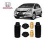 Imagem de Par Kit Coxim Batente Coifa Dianteiro Honda New Fit 2009 2010 2011