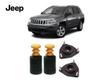 Imagem de Par Kit Coxim Batente Coifa Dianteiro Jeep Compass 2007 2008 2009 2010