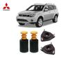 Imagem de Par Kit Coxim Batente Coifa Dianteiro Mitsubishi Outlander 2007 2008 2009 2010