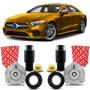 Imagem de Par Kit Coxim Original Febi Bilstein Rolamento Batente Coifa Amortecedor Dianteiro Mercedes Benz CLS450 C257 2019