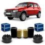 Imagem de Par Kit Coxim Suporte Batedor Batente Coifa Amortecedor Dianteiro Fiat Uno 2005 2006 2007 2008 2009 2010 2011 2012 2013