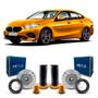 Imagem de Par Kit Coxim Suporte Batedor Batente Coifa Rolamento Suspensão Dianteira BMW 218i F45 2019 2020 2021 2022