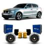 Imagem de Par Kit Coxim Suporte Rolamento Batente Coifa Amortecedor Dianteiro BMW 120i E87 2005 2006 2007 2008 2009 2010