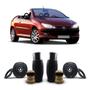 Imagem de Par Kit Coxim Suporte Rolamento Batente Coifa Guarda Pó Suspensão Dianteira Peugeot 206 CC 2001 2002 2003 2004 2005