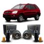 Imagem de Par Kit Coxim Suspensão Dianteira Kia Sportage 2005 A 2010