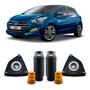 Imagem de Par Kit Reparo Coxim Suporte Batedor Batente Coifa Amortecedor Dianteiro Hyundai i30 2013 2014 2015 2016