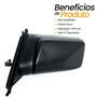 Imagem de Par Kit Retrovisor Lateral Chevrolet Monza 85 86 87 88 89 90 com Controle de Regulagem Interna Manual