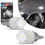 Imagem de Par Lâmpada Led T10 Titanium 13 LEDs SMD 4014/3030 6000K 12V Branco Canbus Farol Teto Luz de Placas