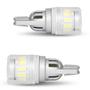Imagem de Par Lâmpada Led T10 Titanium 13 LEDs SMD 4014/3030 6000K 12V Branco Canbus Farol Teto Luz de Placas