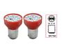 Imagem de Par Lampada Led Vermelho 2 Pólos 12v Freio Lanterna Tuning vermelha