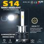 Imagem de Par Lâmpada Nano Led Shocklight S14 H1 H3 H4 H7 H11 H27 HB3 HB4