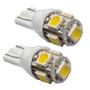 Imagem de Par Lâmpada Pingo Led T10 5 Leds 5W Lanterna Pingão