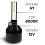 Imagem de Par Lâmpada Super Led New Csp Flip 3200l 8000k Encaixe H1