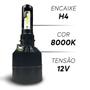 Imagem de Par Lâmpada Super Led New Csp Flip 3200l 8000k Encaixe H4