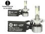 Imagem de Par Lâmpadas Farol Led CSP Cc-lot Black Diamond Ultraled com Canceller 9000l R8 JR8