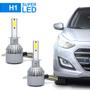 Imagem de Par Lâmpadas H1 Farol Alto Chevrolet Agile 2010 2011 2012 2013 2014 2015 2016 Super Led C6 6000k 7200 Lumens Branco Frio Efeito Xenon