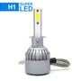 Imagem de Par Lâmpadas H1 Farol Milha Fiat Strada 1999 2000 2001 2002 2003 Super Led C6 6000k 7200 Lumens Branco Frio Efeito Xenon