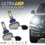 Imagem de Par Lâmpadas H11 Farol Milha BMW 120i Ultra Led Titanium 10000 Lumens Forte Branco Efeito Xenon 2011 2012 2013 2014 2015 2016