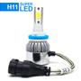 Imagem de Par Lâmpadas H11 Farol Milha BMW X5 2003 2004 2005 2006 2007 2008 Super Led C6 6000k 7200 Lumens Branco Frio Efeito Xenon