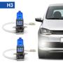 Imagem de Par Lâmpadas H3 Farol Milha Ford Focus Super Branca Halogena Inmetro Gerlux 2000 2001 2002 2003