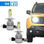 Imagem de Par Lâmpadas H4 Farol Alto Baixo Chevrolet Corsa 1998 1999 2000 2001 Super Led C6 6000k 7200 Lumens Branco Frio Efeito Xenon