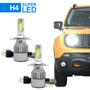 Imagem de Par Lâmpadas H4 Farol Alto Baixo Corsa 1994 1995 1996 1997 Super Led C6 6000k 7200 Lumens Branco Frio Efeito Xenon