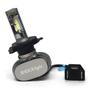 Imagem de Par Lâmpadas H4 Farol Alto Baixo Fiat Punto Ultra Led Titanium 10000 Lumens Forte Branco Efeito Xenon 2008 2009 2010 2011 2012 2013 2014