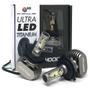 Imagem de Par Lâmpadas H4 Farol Alto Baixo Fiat Punto Ultra Led Titanium 10000 Lumens Forte Branco Efeito Xenon 2008 2009 2010 2011 2012 2013 2014