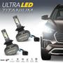 Imagem de Par Lâmpadas H7 Farol Alto Tiguan Ultra Led Shocklight 10000 Lumens Forte Branco Efeito Xenon 2011 2012 2013 2014