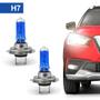 Imagem de Par Lâmpadas H7 Farol Baixo Ford Fiesta Super Branca Halogena Inmetro Gerlux 2007 2008 2009 2010 2011