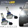 Imagem de Par Lâmpadas H8 Farol Milha Onix 2011 2012 2013 2014 Ultra Led Titanium 10000 Lumens Forte Branco Efeito Xenon