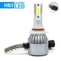 Imagem de Par Lâmpadas HB3 Farol Alto Chevrolet Malibu 2010 2011 2012 2013 Super Led C6 6000k 7200 Lumens Branco Frio Efeito Xenon