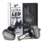 Imagem de Par Lâmpadas HB4 Farol Milha Ford Fiesta Ultra Led Titanium 10000 Lumens Forte Branco Efeito Xenon 2003 2004 2005 2006