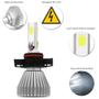Imagem de Par Lâmpadas Power LED 3D Headlight H16 6000K 12V 24V 50W 9000LM Efeito Xênon Carro Moto Caminhão