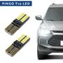 Imagem de Par Lâmpadas T10 Pingo Led Canbus Branco Lanterna Audi A1 2010 2011 2012 2013 Meia Luz Farolete Canceller