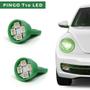 Imagem de Par Lâmpadas T10 Pingo Led Verde Lanterna Farolete Meia Luz Citroen C4 Hatch 2009 2010 2011 2012 2013 2014