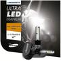 Imagem de Par Lâmpadas Ultra LED 6000K 10000LM Shocklight Titanium com Reator Efeito Xênon Farol Carro