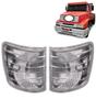 Imagem de Par Lanterna Pisca Seta Direcional Dianteira Mercedes benz 1418 1214 1218 1620 1632 1634 1935 1618 1938ls Bicudos