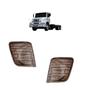 Imagem de Par Lanterna Pisca Seta Direcional Dianteira Mercedes benz 1418 1214 1218 1620 1632 1634 1935 1618 1938ls Bicudos