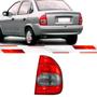 Imagem de Par Lanterna Traseira Bicolor Corsa Sedan 4P 2000 Ate 2002 Com Re Fume