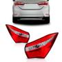 Imagem de Par Lanterna Traseira Corolla 2014 2015 2016 Canto Com Led